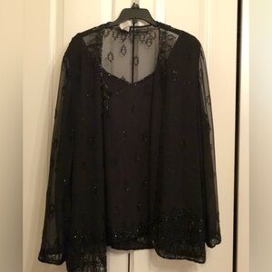Ikara new york blazer + top size 1X